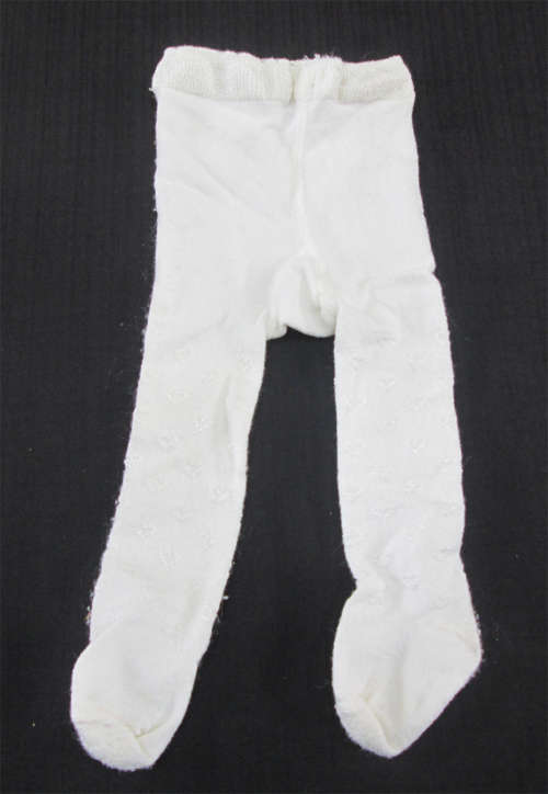 UK Import - George - 6-12 Months - White Hearts Stockings