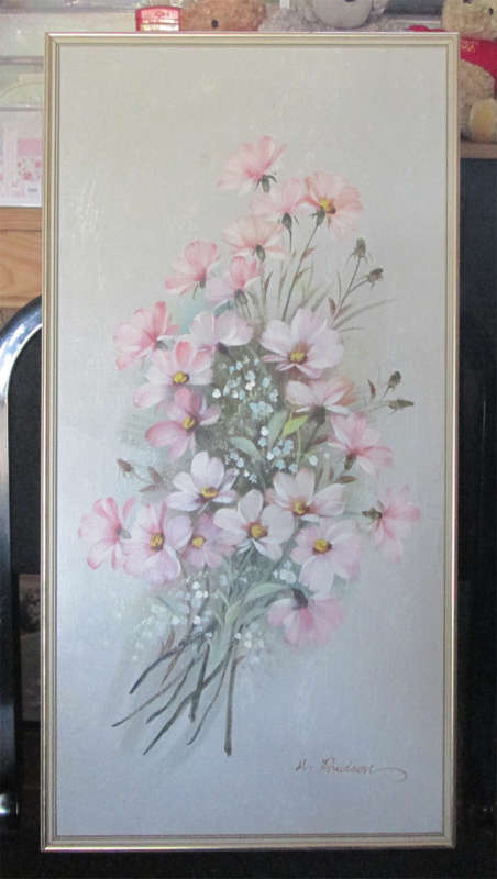 Cosmos Oil Painting by M. Hudson