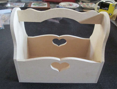 The Velvet Attic - Wood blank MDF - Sugarplum Caddy