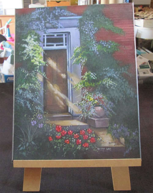 The Velvet Attic - Wood blank MDF - Easel