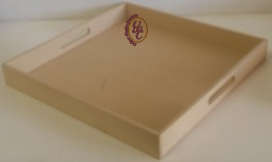 The Velvet Attic - Wood blank - Full Serviette Tray Straight
