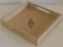 The Velvet Attic - Wood blank - Quarter Serviette Tray