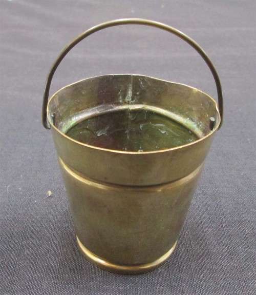Small Brass Bucket