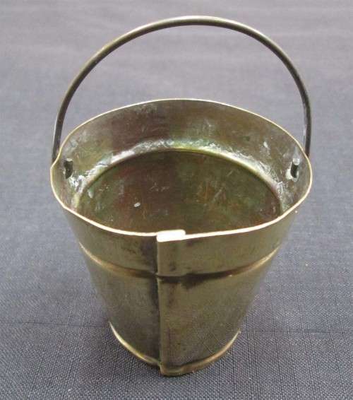 Small Brass Bucket