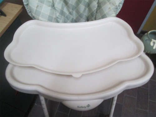 American Safety 1st "Winnie the Pooh" adjustable high chair on wheels