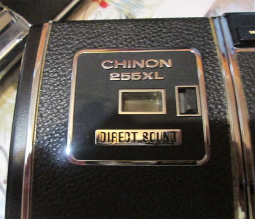Chinon 255XL 8mm Movie Camera in Case