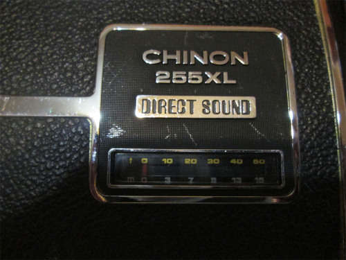 Chinon 255XL 8mm Movie Camera in Case