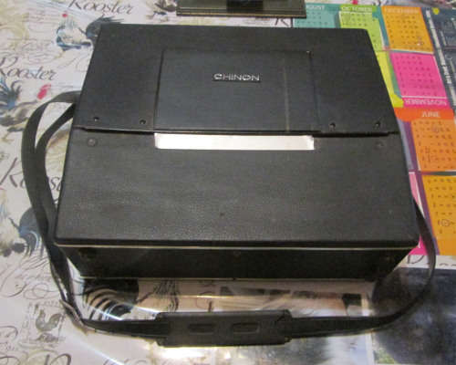 Chinon 255XL 8mm Movie Camera in Case