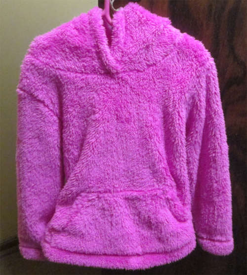 Woolworths - Pink Fluffy Hoodie (4-5 Years)