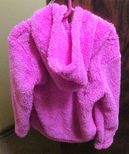 Woolworths - Pink Fluffy Hoodie (4-5 Years)