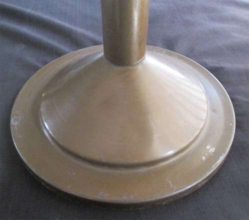 Old Tiger's Eye & Metal Table