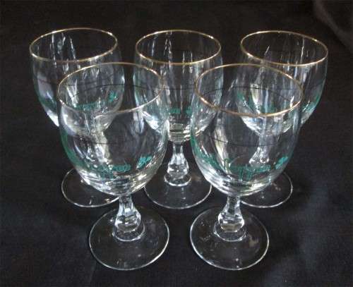 Set of 5 Irish Coffee Glasses