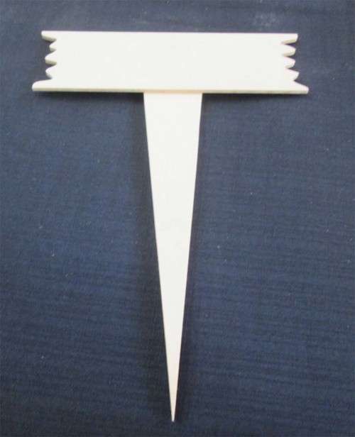 The Velvet Attic - Wood blank MDF - Garden / Herb Sign Large