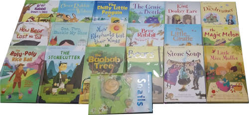 Usborne Early Reading Collection - 62 Hard Cover Books (5 Levels)