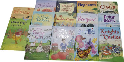 Usborne Early Reading Collection - 62 Hard Cover Books (5 Levels)