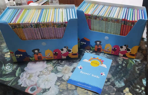 Usborne Early Reading Collection - 62 Hard Cover Books (5 Levels)