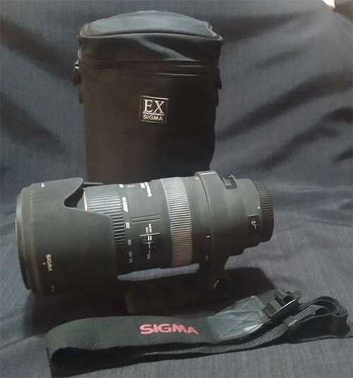 Sigma 50-500mm F4-6.3 APO DG HSM Telephoto Zoom Lens with CANON Mount