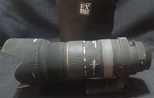 Sigma 50-500mm F4-6.3 APO DG HSM Telephoto Zoom Lens with CANON Mount