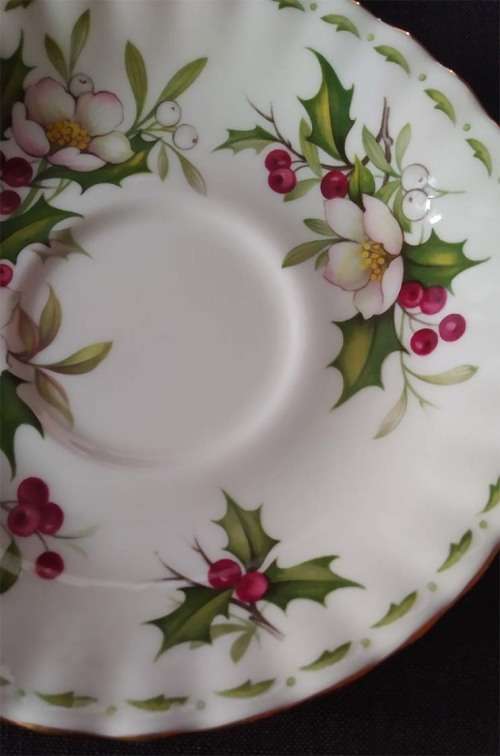 Pair of Saucers - Royal Albert & Paragon