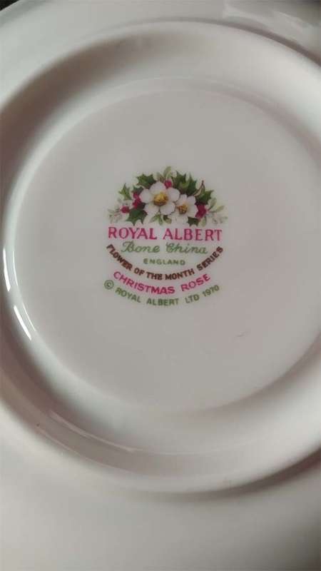 Pair of Saucers - Royal Albert & Paragon