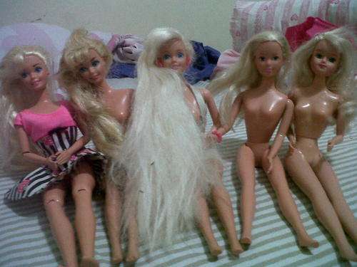 Barbie Doll and Simba Doll Lot