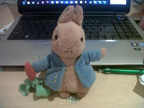 Peter Rabbit 2006 - from Hamley's UK