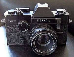 EXAKTA TWIN TL / EXAKTAR AUTO 1.8/50mm,NOT WORKING!