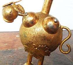 VINTAGE PEN HOLDER "EVE"
