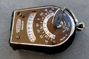 BERTRAM LIGHTMETER CA.1951 MADE IN GERMANY, WORKING