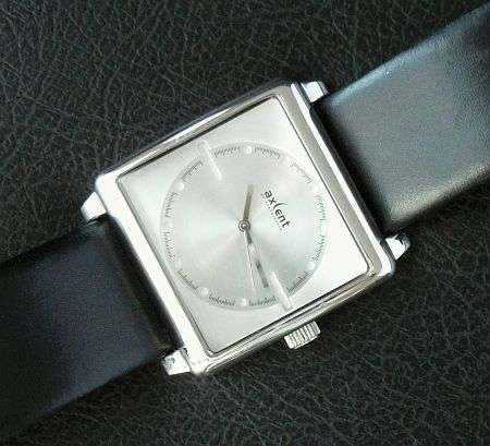AXCENT OF SCANDINAVIA "ORBIT" MENS QUARTZ WATCH X7022,DESIGN BY DANIEL JAKOBSSON,SIGNED EXCEL.CONDI.