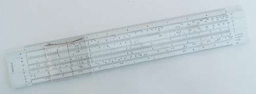 A.W. FABER CASTELL SLIDE RULER 57/88 STUDENTS ADVANCED RIETZ MODEL VERY GOOD CONDIT. MADE IN GERMANY