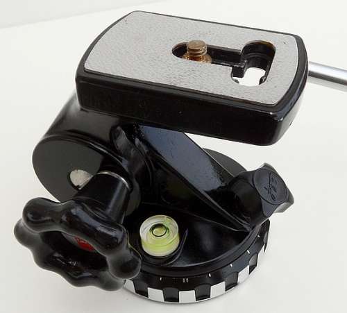LINHOF PROFESSIONAL TRIPOD HEAD "PATENTKOPF I" MADE BY LINHOF MUNICH GERMANY