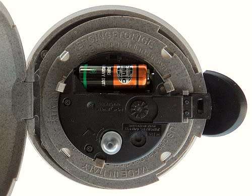ALARM CLOCK  VERCINGETORIGE  DESIGN BY JULIAN BROWN FOR REXIT 1994 MADE IN ITALY WORKING VERY WELL