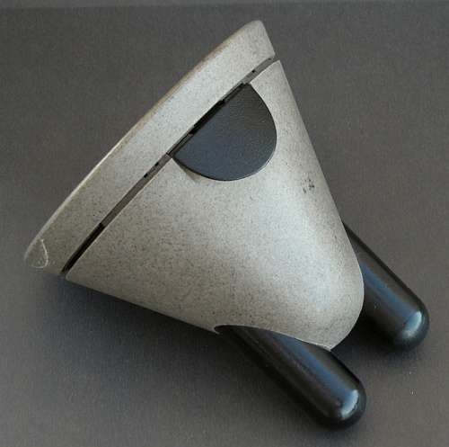 ALARM CLOCK  VERCINGETORIGE  DESIGN BY JULIAN BROWN FOR REXIT 1994 MADE IN ITALY WORKING VERY WELL