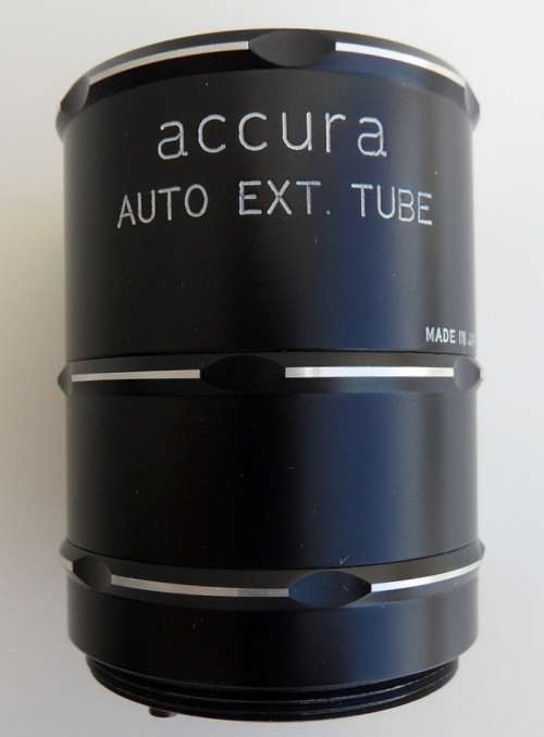ACCURA AUTO EXTENSION TUBE SET SCREW MOUNT M 42 FOR ASAHI PENTAX ,PRAKTICA ...  MADE IN JAPAN