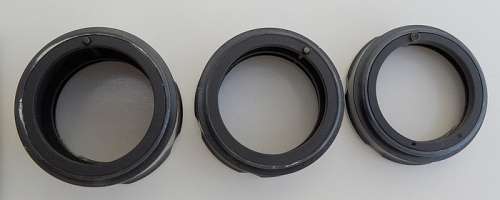 ACCURA AUTO EXTENSION TUBE SET SCREW MOUNT M 42 FOR ASAHI PENTAX ,PRAKTICA ...  MADE IN JAPAN