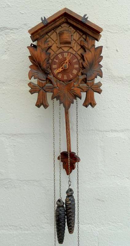 CUCKOO CLOCK  `REGULA` MADE BY ANTON SCHNEIDER and SÖHNE BLACKFOREST GERMANY