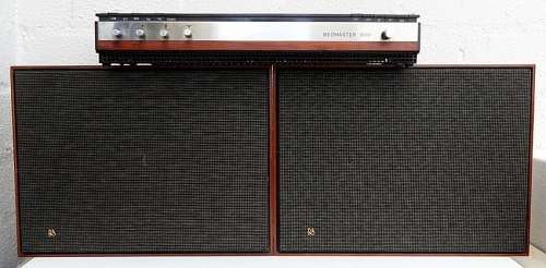 BANG and OLUFSEN BEOMASTER 1000 RECEIVER AND STEREO AMPLIFIER WITH SPEAKER BEOVOX 1600 ! WORKING!