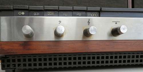 BANG and OLUFSEN BEOMASTER 1000 RECEIVER AND STEREO AMPLIFIER WITH SPEAKER BEOVOX 1600 ! WORKING!