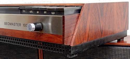 BANG and OLUFSEN BEOMASTER 1000 RECEIVER AND STEREO AMPLIFIER WITH SPEAKER BEOVOX 1600 ! WORKING!