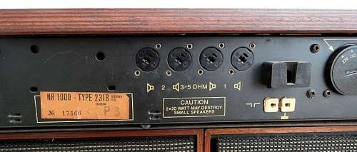 BANG and OLUFSEN BEOMASTER 1000 RECEIVER AND STEREO AMPLIFIER WITH SPEAKER BEOVOX 1600 ! WORKING!
