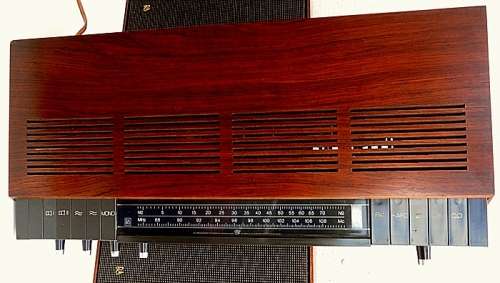 BANG and OLUFSEN BEOMASTER 1000 RECEIVER AND STEREO AMPLIFIER WITH SPEAKER BEOVOX 1600 ! WORKING!