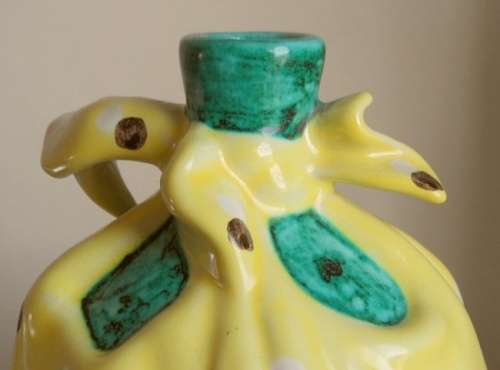 VINTAGE BALBOR MAJOLICA VASE OR PITCHER HAND MADE ITALY MARKED