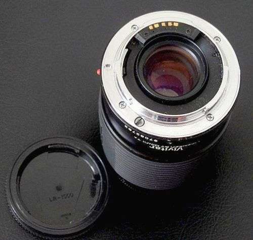 MINOLTA-VIVITAR  AUTO FOCUS ZOOM 70-210mm  MACRO 1: 4.5-5.6 MC  LICENSED BY MINOLTA 97082762  JAPAN