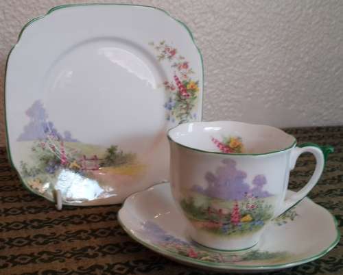 Bell China "Meadowside" Trio