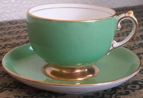 Copelands Grosvenor China Demitasse Duo