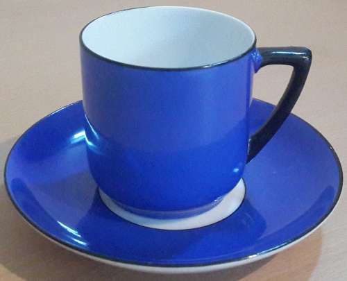 Set of 3 Czechoslovakian Demitasse Duos