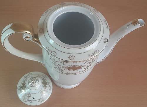 *RARE* Hand-Painted "Shofu" Occupied Japan Coffee Set *COMPLETE*