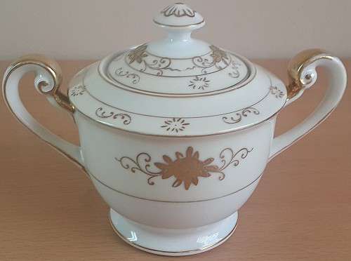 *RARE* Hand-Painted "Shofu" Occupied Japan Coffee Set *COMPLETE*