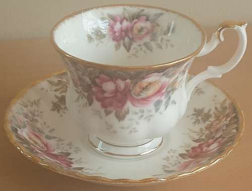 Royal Albert "Autumn Roses" Tea Duo